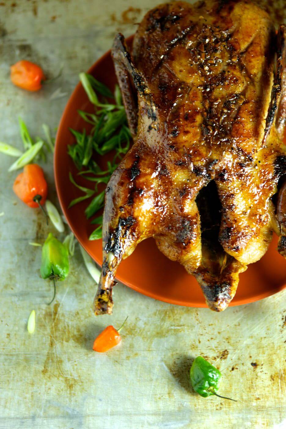 Crispy Roast Duck with Habanero Honey Glaze - Naked Cuisine