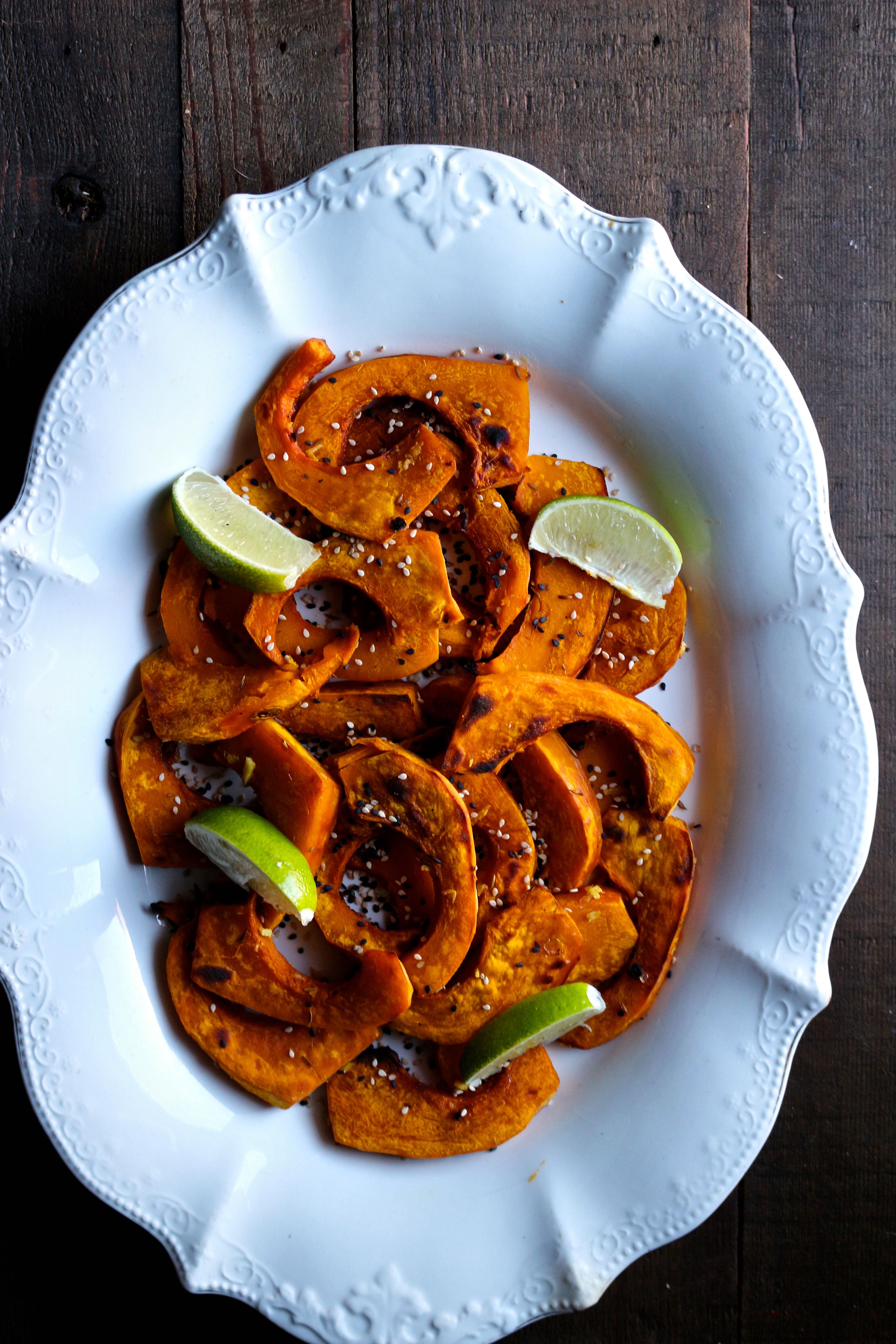 ginger and cumin roasted squash - Naked Cuisine