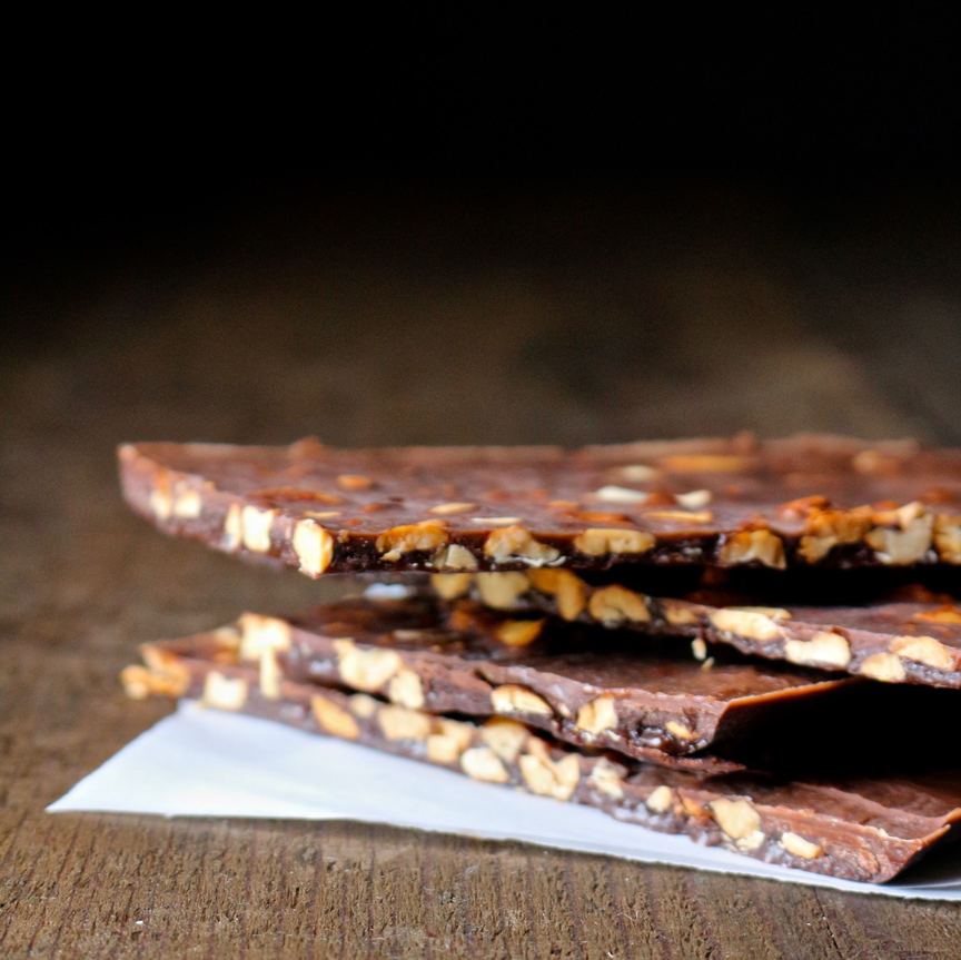 Coconut Oil Roasted Cashew Chocolate Bars Naked Cuisine