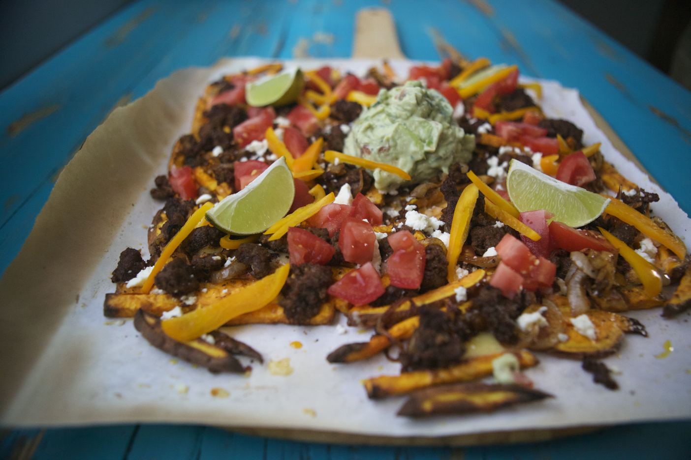 Loaded Tex Mex Sweet Potato Fries Naked Cuisine