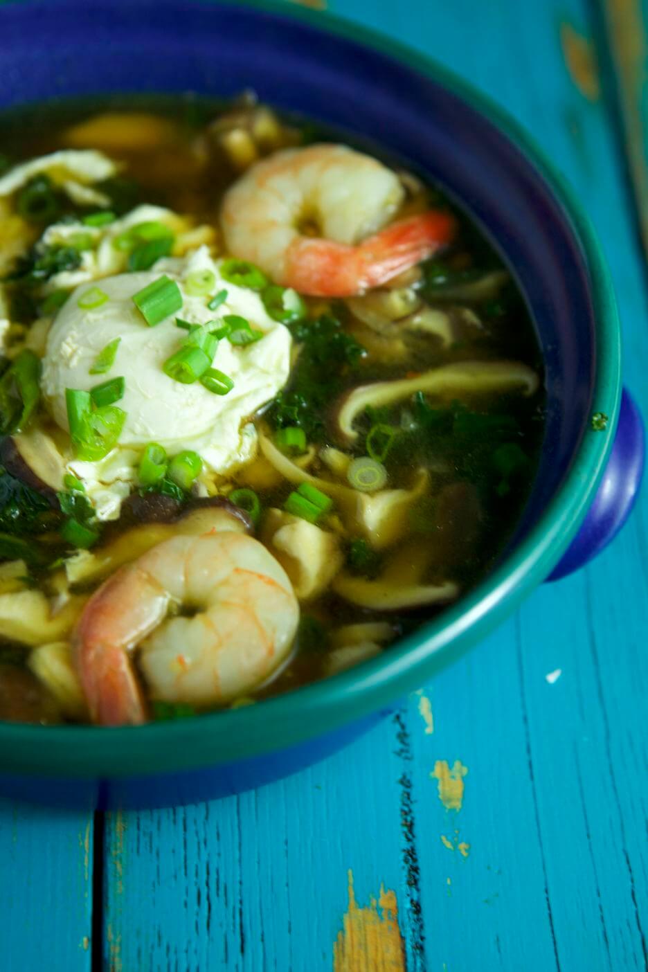 Shrimp and Shiitake Hot Pot - Naked Cuisine